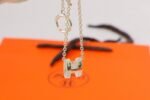 [Eternal Jewelry]HM NECKLACE H LETTER OVAL SERIES - Image 4