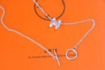 [Eternal Jewelry]HM NECKLACE H LETTER OVAL SERIES - Image 5