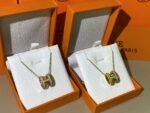 [Eternal Jewelry]HM CLIC YELLOW ENAMEL GOLD NECKLACE - Image 7