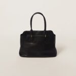 Aventure Nappa Leather Handbag Black - Image 3