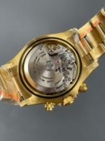 CBD Factory Rainbow Daytona Full Pavé Diamond Watch - Image 5