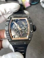 RM055 | NTPT forged carbon fiber rose gold inner ring design Replica