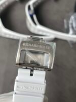 RM055 White Ceramic Full Light Blue Inner Ring Blue Head - Image 7