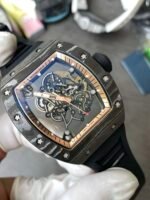 RM055 | NTPT forged carbon fiber rose gold inner ring design Replica - Image 3