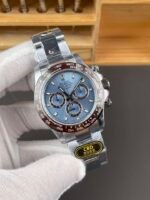 Rolex Cosmograph Daytona Ice Blue Dial Platinum Chestnut Ceramic Bezel m126506-0001 - Image 5