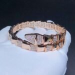 [Eternal Jewelry]SERPENTI WIDE BRACELET PINK GOLD DIAMOND - Image 3