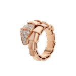 [Eternal Jewelry]SERPENTI RING PINK GOLD DIAMOND