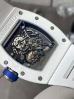 RM055 White Ceramic Fine Blue Scale Inner Ring Replica - Image 4