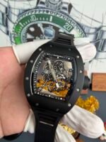 RM055 Babu Watson model, black case, black dial ring Replica - Image 3