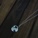 [Eternal Jewelry]AMULETTE SILVER FULL DIAMOND NECKLACE - Image 6