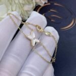 [Eternal Jewelry]JEUX BRACELET WHITE MOP GOLD 1 DIAMOND - Image 2
