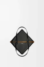 Medium Puzzle Fold tote in shiny calfskin - Image 6