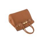 Hermès Birkin 25 with gold-plated hardware, fully hand-stitched togo - Image 4