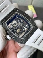 RM055 Bubba Watson NTPT Carbon White Chapter Ring Replica - Image 9
