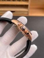 Rolex Cosmograph Daytona Everose Gold Chocolate Dial Rubber Strap m126515LN‑0005 - Image 7