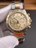 Rolex Cosmograph Daytona Two-Tone Yellow Gold & Steel Champagne Diamond Dial 126503‑0002
