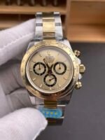 Rolex Cosmograph Daytona Two-Tone Yellow Gold Steel Champagne Black Subdial 126503‑0001