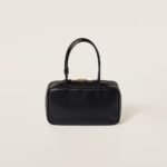 Beau Leather Handbag black color - Image 4