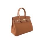 Hermès Birkin 25 with gold-plated hardware, fully hand-stitched togo - Image 6