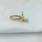 [Eternal Jewelry]SWEET CLOVER WHITE MOP RING - Image 5