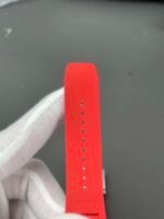RM35‑02 RAFA Red Forged Carbon Case Red Fluororubber Strap Skeleton Watch - Image 6