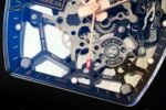 RM035 Americas Black‑Ceramic Case White Fluororubber Strap Skeleton Watch - Image 5