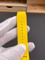 RM‑88 Smiley White Ceramic Case, Yellow Fluororubber Strap - Image 8