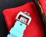 RM35‑02 RAFA Sapphire Crystal Clear Case Light‑Blue Fluororubber Strap Skeleton Watch - Image 8