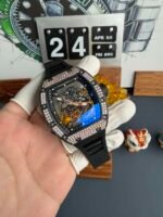RM055 Bubba‑Watson，Carbon TPT case with lab‑grown diamond bezel - Image 4