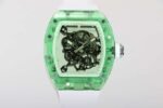 RM055 Green Sapphire Crystal Case