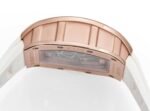 RM035 Americas Rose‑Gold Case White Fluororubber Strap Skeleton Watch - Image 6