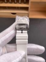 RM35‑02 RAFA, Forged Carbon Case, Skeleton Open‑Work Dial, White Fluororubber Strap, Vaucher High‑end Non‑hacking Movement - Image 7