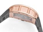 RM035 Americas Rose‑Gold Case Grey Fluororubber Strap Skeleton Watch - Image 7
