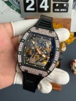 RM055 Bubba‑Watson，Carbon TPT case with lab‑grown diamond bezel - Image 3
