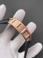 RM035 Americas Rose Gold Skeleton Watch - Image 5