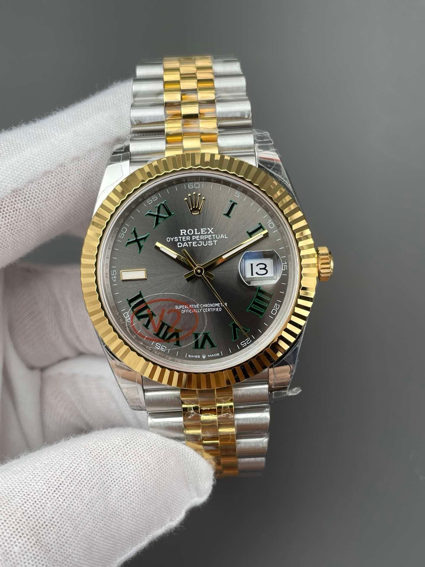 d56235687277ce1da85d4f661fa20094 Rolex 41mm Datejust M126333‑0020 Replica - Image 1