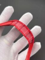 RM35‑02 RAFA Red Forged Carbon Case Red Fluororubber Strap Skeleton Watch - Image 5