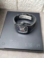 RM035‑01 Black Ceramic Skeleton Watch - Image 4