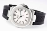 Patek Philippe Nautilus 5711-1A-011 white disc rubber strap version  Replica - Image 8