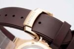 Patek Philippe Nautilus 5711-1R-001 | 40mm rose gold grey disc rubber strap replica - Image 8